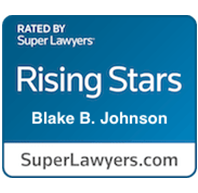 Rated by Super Lawyers Rising Stars Blake B. Johnson SuperLawyers.com
