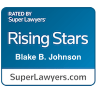 Rated by Super Lawyers Rising Stars Blake B. Johnson SuperLawyers.com